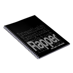 Rapper Extraordinaire CUSTOM Notizblock