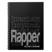 Rapper Extraordinaire CUSTOM Notizblock (Vorderseite)