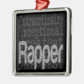 Rapper Extraordinaire Metal Ornament Aus Metall (Links)