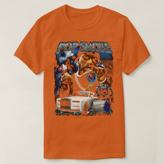 Rapper Gangster Vintag Bootleg 90er T-Shirt (Design vorne)