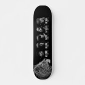 Rapper Legenden Design Skateboard (Vorne)