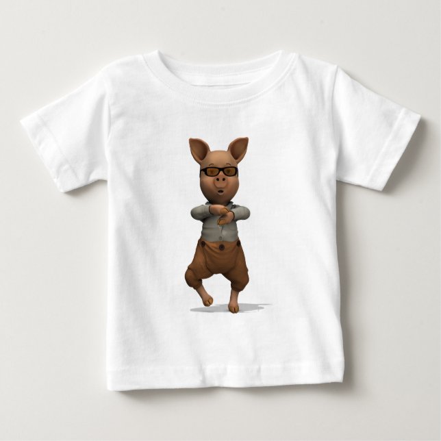 Rapper Pig Baby T-shirt (Vorderseite)