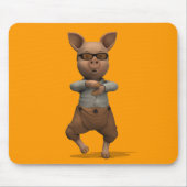 Rapper Pig Mousepad (Vorne)