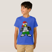 Rapper-Pinguin T-Shirt (Vorne ganz)