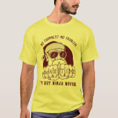 Rapper Santa Claus: Beats und Geschenke fallen las T-Shirt (Vorderseite)