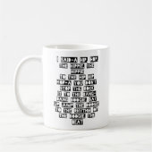 Rapper's Delight-Tasse Kaffeetasse (Links)