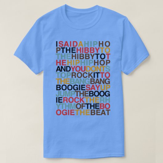 Rapperx27s Delight Sugarhill GangTShirt T-Shirt (Design vorne)