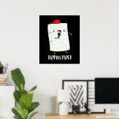 Rapping Papier Funny Wrapping Paper Puff Dark BG Poster (Heimbüro)