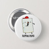 Rapping Papier Funny Wrapping Paper Puffer Button (Vorne & Hinten)