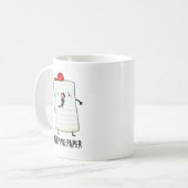 Rapping Papier Funny Wrapping Paper Puffer Kaffeetasse (Vorderseite Links)