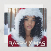 RAPPY WEIHNACHTEN EINLADUNG (Vorne/Hinten)