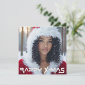 RAPPY WEIHNACHTEN EINLADUNG (Stehend Vorderseite)