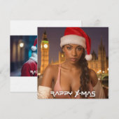 RAPPY WEIHNACHTEN EINLADUNG (Vorne/Hinten)