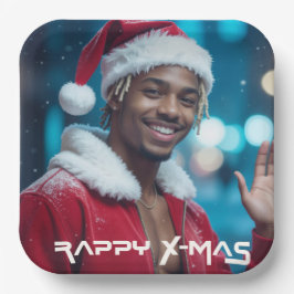 RAPPY WEIHNACHTEN PAPPTELLER