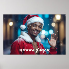 RAPPY WEIHNACHTEN POSTER