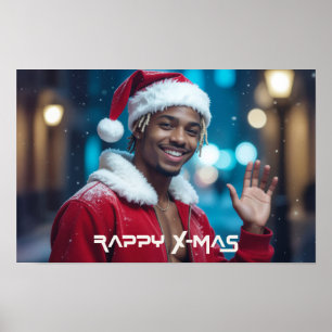 RAPPY WEIHNACHTEN POSTER