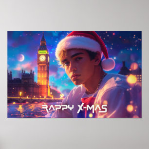 RAPPY WEIHNACHTEN POSTER