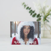 RAPPY WEIHNACHTEN POSTKARTE (Stehend Vorderseite)