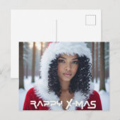RAPPY WEIHNACHTEN POSTKARTE (Vorne/Hinten)