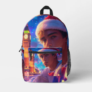 RAPPY X-MAS BEDRUCKTER RUCKSACK