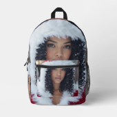 RAPPY X-MAS BEDRUCKTER RUCKSACK (Vorderseite)