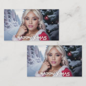 RAPPY X-MAS BEGLEITKARTE (Vorne/Hinten)