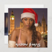 RAPPY X-MAS EINLADUNG (Vorne/Hinten)