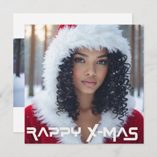 RAPPY X-MAS FEIERTAGSKARTE (Vorne/Hinten)