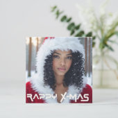 RAPPY X-MAS FEIERTAGSKARTE (Stehend Vorderseite)