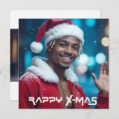 RAPPY X-MAS FEIERTAGSKARTE (Vorne/Hinten)