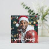 RAPPY X-MAS FEIERTAGSKARTE (Stehend Vorderseite)