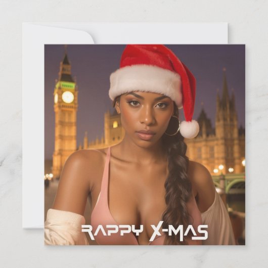 RAPPY X-MAS FEIERTAGSKARTE (Vorderseite)