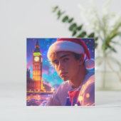 RAPPY X-MAS FEIERTAGSKARTE (Stehend Vorderseite)