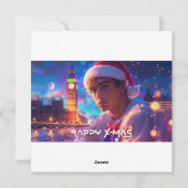 RAPPY X-MAS FEIERTAGSKARTE (Rückseite)