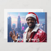 RAPPY X-MAS FEIERTAGSPOSTKARTE (Vorne/Hinten)