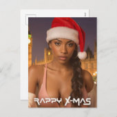 RAPPY X-MAS FEIERTAGSPOSTKARTE (Vorne/Hinten)