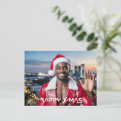 RAPPY X-MAS FEIERTAGSPOSTKARTE (Stehend Vorderseite)