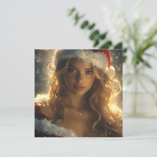 RAPPY X-MAS - Fiat Card (Stehend Vorderseite)