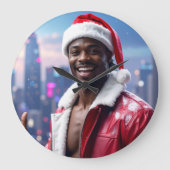 RAPPY X-MAS GROßE WANDUHR (Vorderseite)