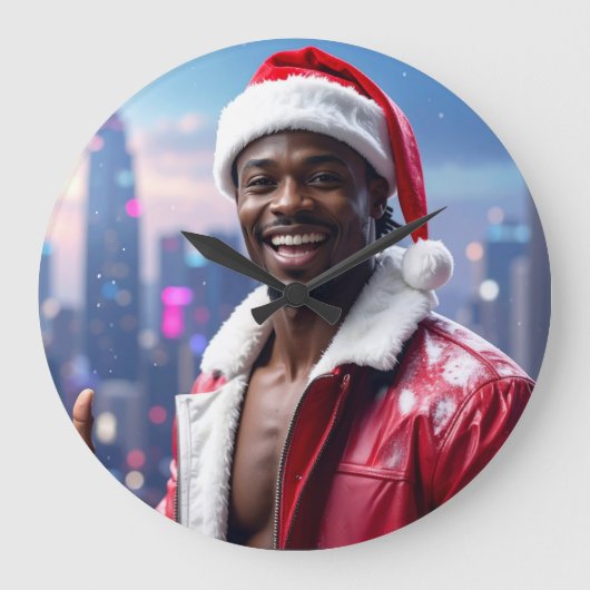 RAPPY X-MAS GROßE WANDUHR (Vorderseite)