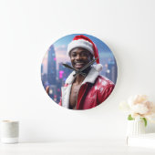 RAPPY X-MAS GROßE WANDUHR (Zuhause)