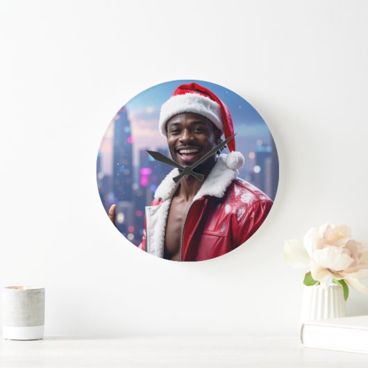 RAPPY X-MAS GROßE WANDUHR (Zuhause)