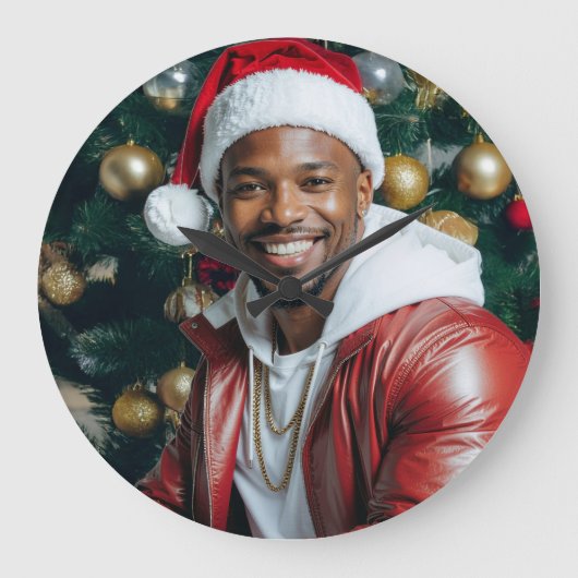 RAPPY X-MAS GROßE WANDUHR (Vorderseite)