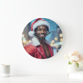 RAPPY X-MAS GROßE WANDUHR (Zuhause)