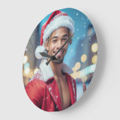 RAPPY X-MAS GROßE WANDUHR (Winkel)