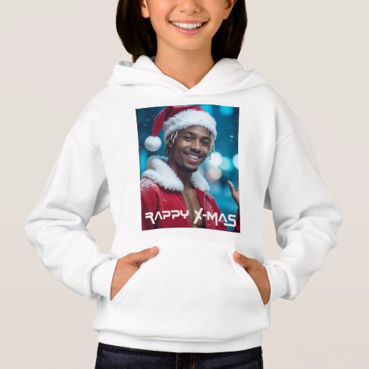 RAPPY X-MAS HOODIE (Vorderseite)