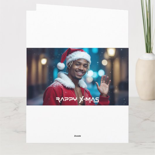 RAPPY X-MAS KARTE (Rückseite)