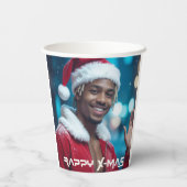 RAPPY X-MAS PAPPBECHER (Rückseite)