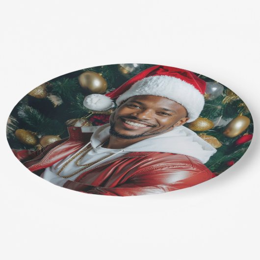 RAPPY X-MAS PAPPTELLER (Schrägansicht)