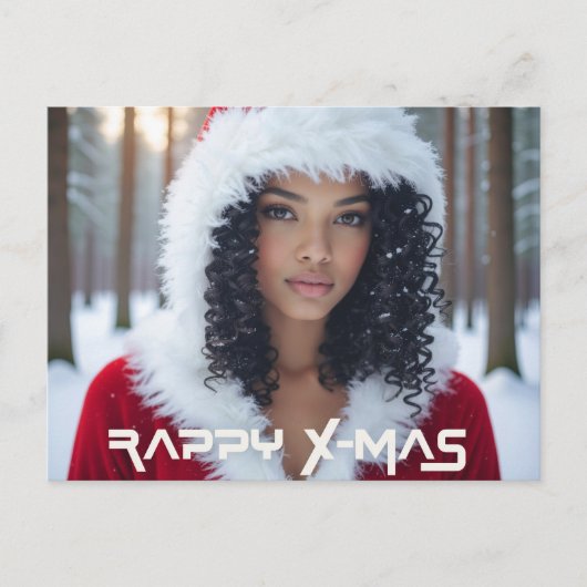 RAPPY X-MAS POSTKARTE (Vorderseite)